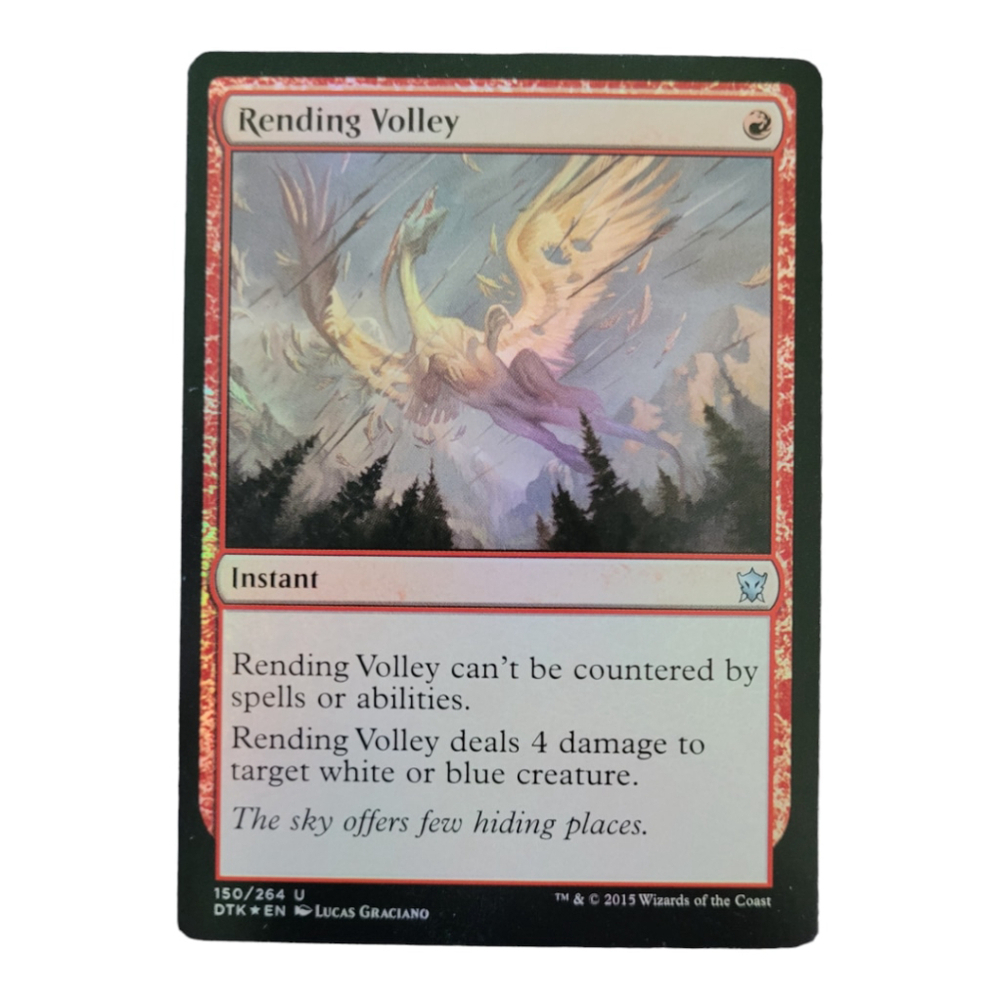 Rending Volley Uncommon FOIL Instant Magic the Gathering Card